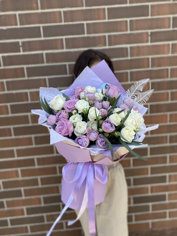 Сиреневый туман, артикул F1069660 - 5950 рублей, доставка по городу. Flawery - доставка цветов