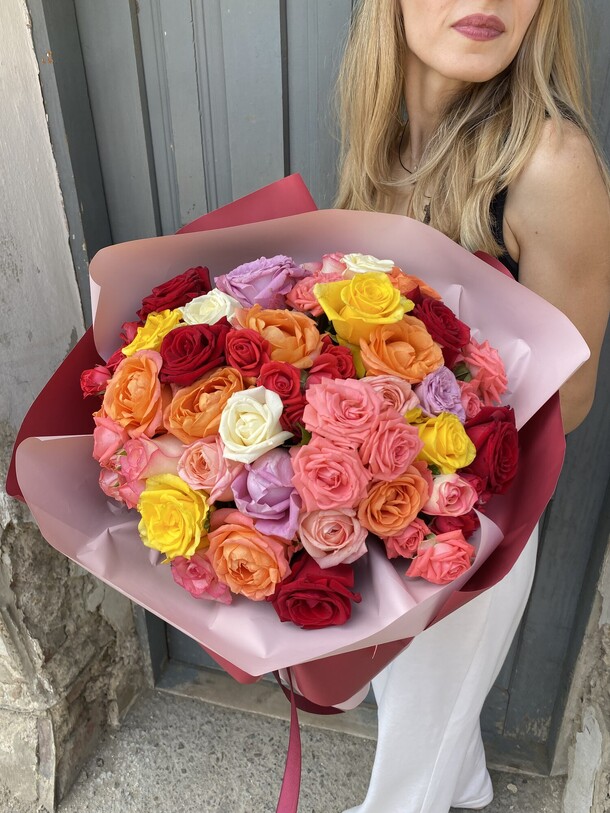 Моно, артикул F1262872 - 6000 рублей, доставка по городу. Flawery - доставка цветов