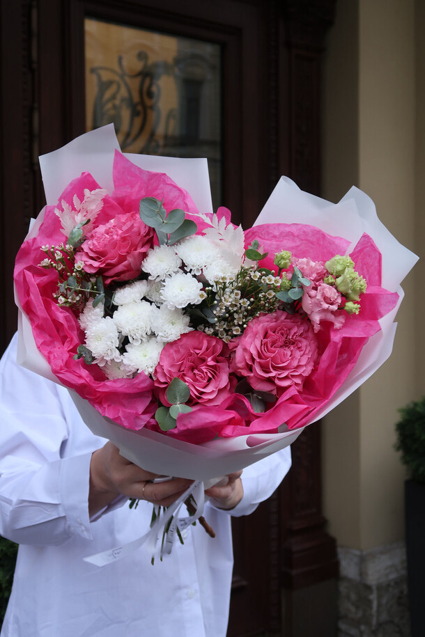 Букет "леденец", артикул F1342520 - 7890 рублей, доставка по городу. Flawery - доставка цветов