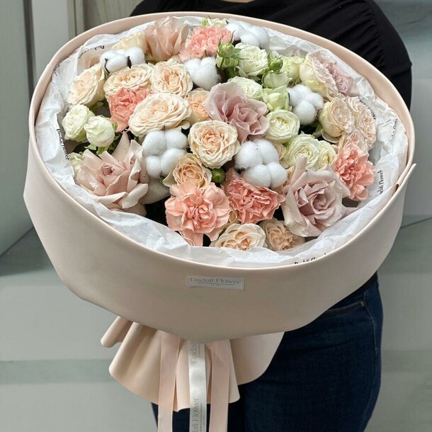 Букет "танцующий капучино", артикул F1507828 - 13350 рублей, доставка по городу. Flawery - доставка цветов