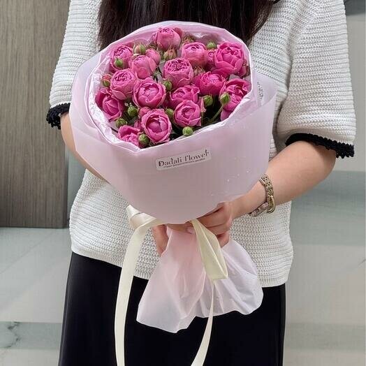 Букет "мерлия", артикул F1507989 - 8650 рублей, доставка по городу. Flawery - доставка цветов