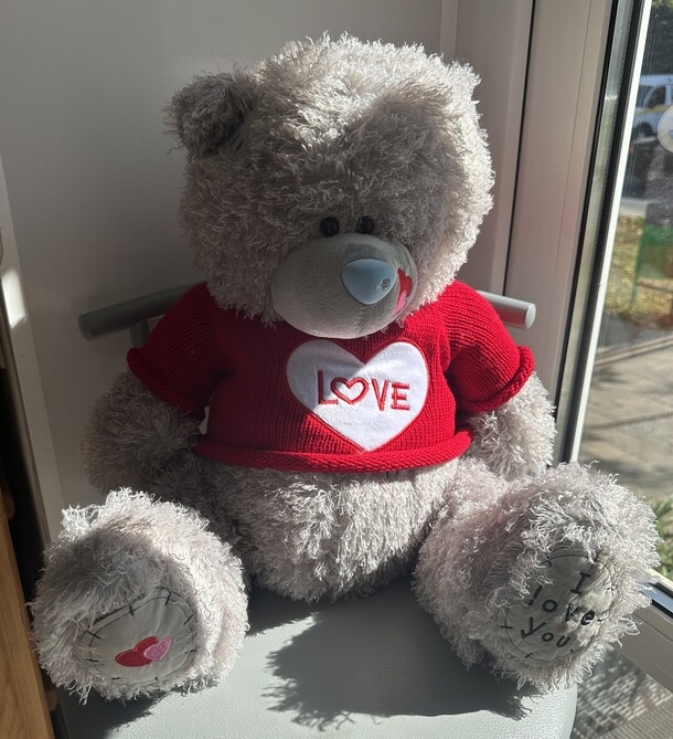 Мишка большой, артикул F1320915 - 3500 рублей, доставка по городу. Flawery - доставка цветов