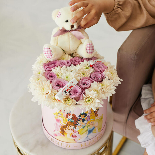 Детский букет № 14, артикул F1322669 - 8190 рублей, доставка по городу. Flawery - доставка цветов