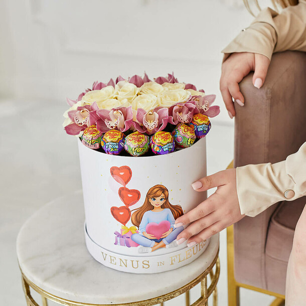 Детский букет № 32, артикул F1322706 - 11490 рублей, доставка по городу. Flawery - доставка цветов