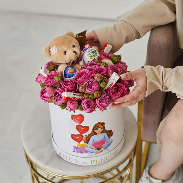 Детский букет № 36, артикул F1322713 - 11290 рублей, доставка по городу. Flawery - доставка цветов