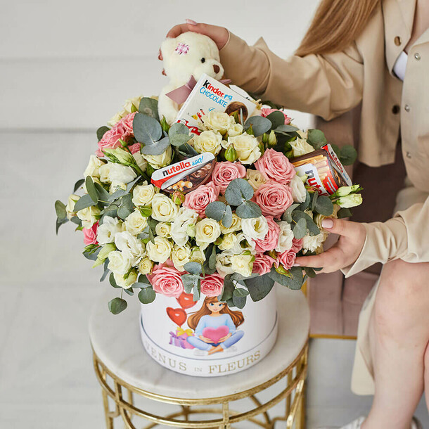 Детский букет № 37, артикул F1322715 - 13890 рублей, доставка по городу. Flawery - доставка цветов