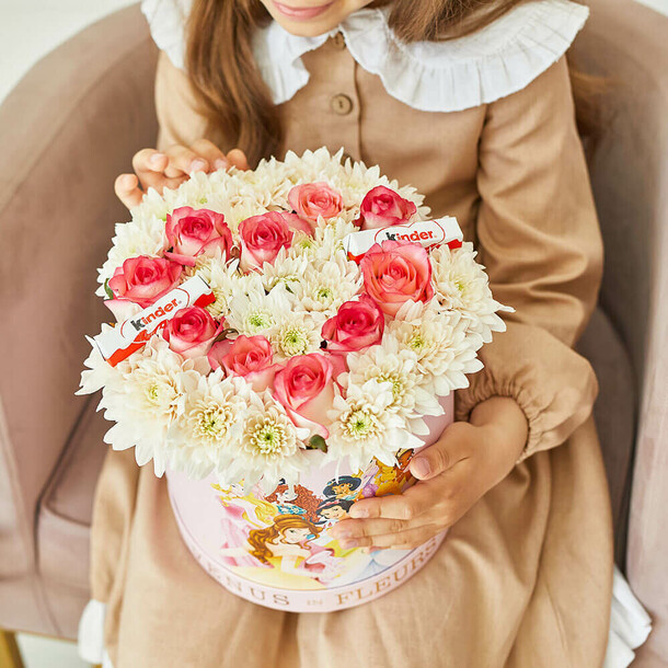 Детский букет № 4, артикул F1322718 - 6990 рублей, доставка по городу. Flawery - доставка цветов