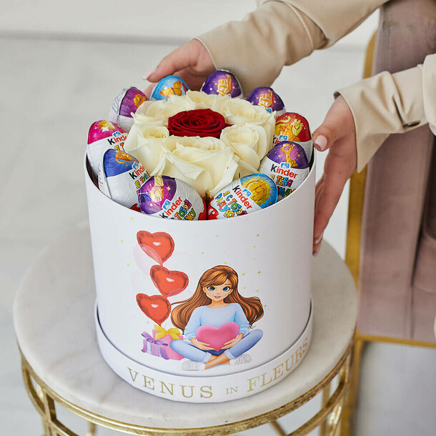 Детский букет № 41, артикул F1322721 - 8090 рублей, доставка по городу. Flawery - доставка цветов