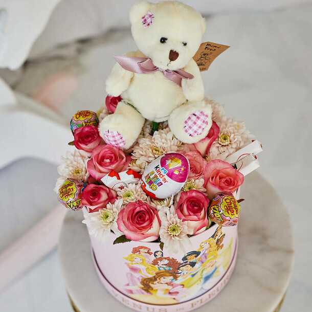 Детский букет № 53, артикул F1322735 - 8490 рублей, доставка по городу. Flawery - доставка цветов