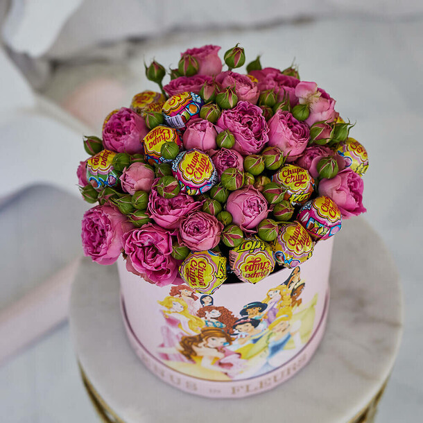 Детский букет № 54, артикул F1322736 - 11990 рублей, доставка по городу. Flawery - доставка цветов