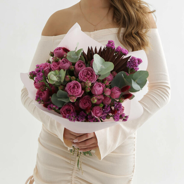 Авторский букет №21 - 19 шт., артикул F1325357 - 14090 рублей, доставка по городу. Flawery - доставка цветов