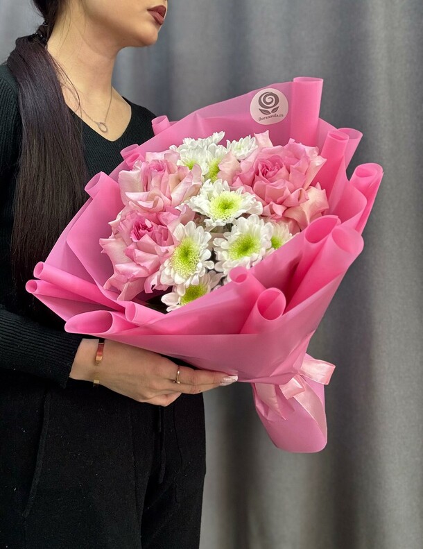 Букет "нежность", артикул F1361670 - 2730 рублей, доставка по городу. Flawery - доставка цветов