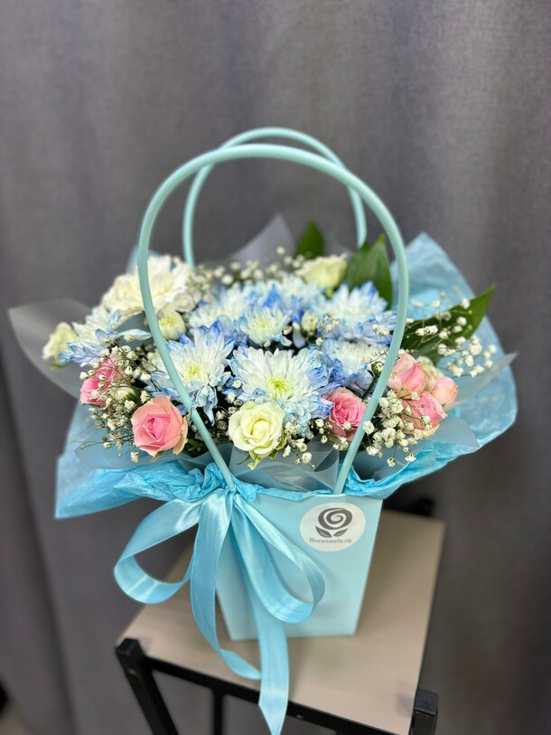 Композиция "северное сияние", артикул F1373045 - 3320 рублей, доставка по городу. Flawery - доставка цветов