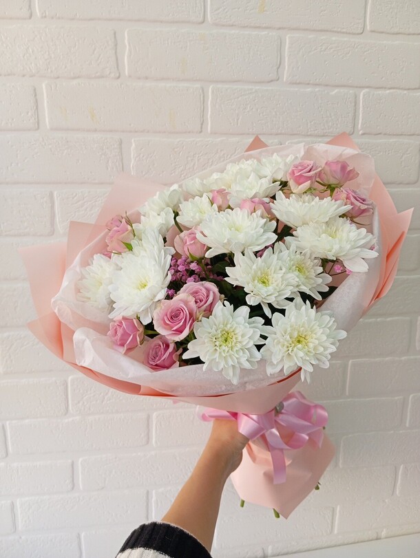 Букет "кокетка", артикул F1379692 - 5970 рублей, доставка по городу. Flawery - доставка цветов