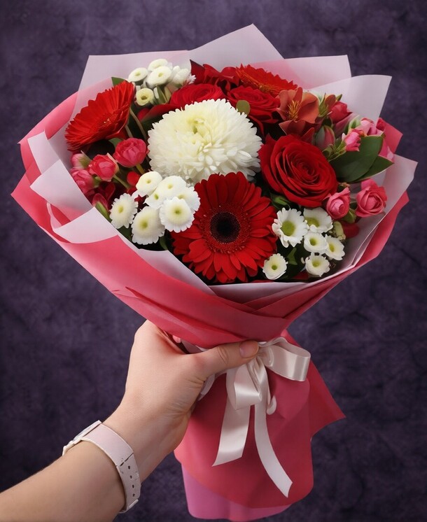 Букет "леди роуз", артикул F1390292 - 6540 рублей, доставка по городу. Flawery - доставка цветов