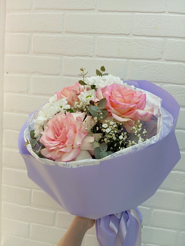 Букет маршмеллоу, артикул F1420256 - 3600 рублей, доставка по городу. Flawery - доставка цветов