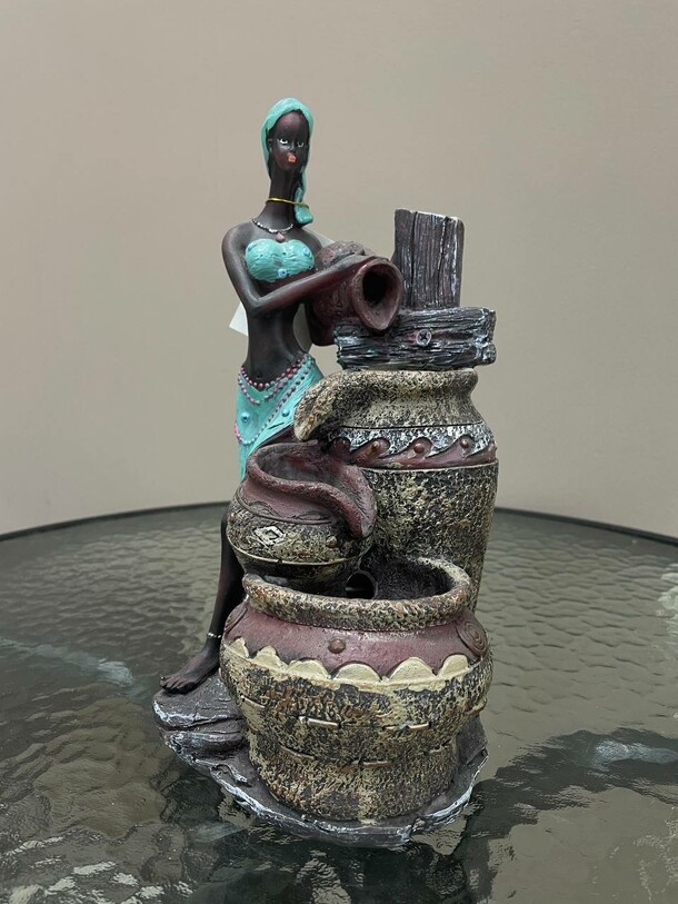 Декоративный фонтан, артикул F1278024 - 2370 рублей, доставка по городу. Flawery - доставка цветов