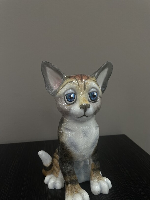 Статуэтка кошка (камень), артикул F1279692 - 3550 рублей, доставка по городу. Flawery - доставка цветов