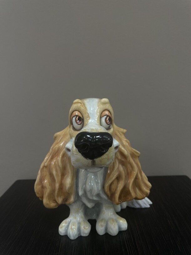 Собака спаниель рыжая(камень), артикул F1279701 - 3880 рублей, доставка по городу. Flawery - доставка цветов