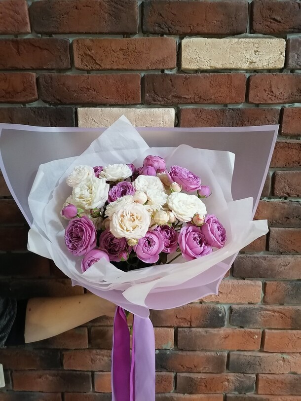 Розовый микс, артикул F65656 - 4990 рублей, доставка по городу. Flawery - доставка цветов