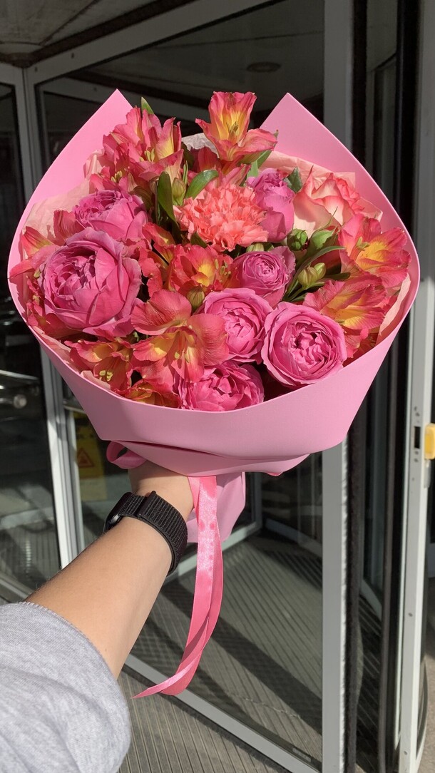 Букет мисти, артикул F1286410 - 2976 рублей, доставка по городу. Flawery - доставка цветов