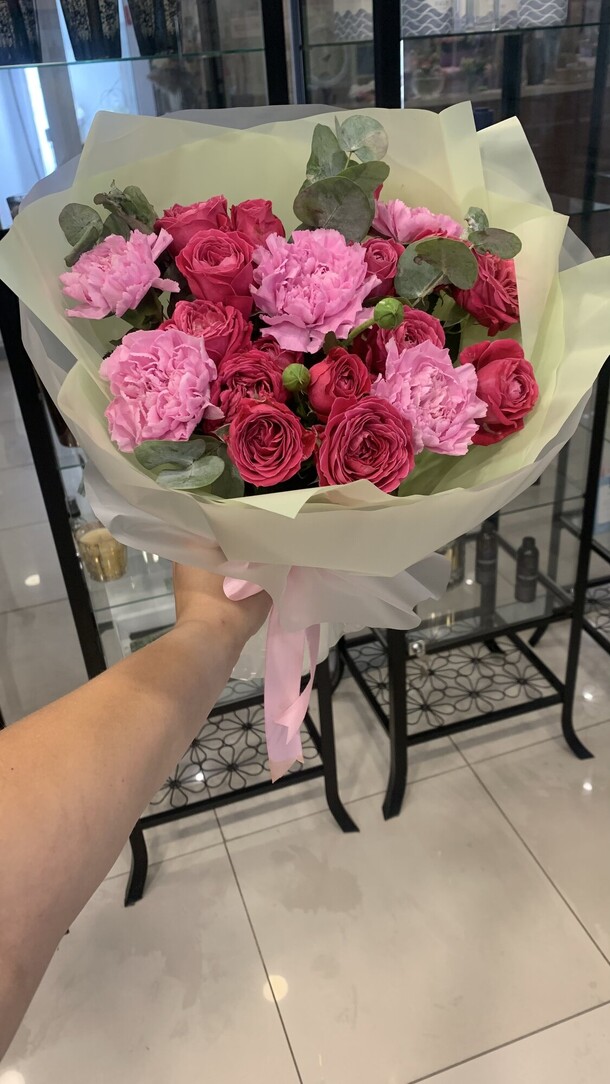 Малинка, артикул F1301062 - 3554 рублей, доставка по городу. Flawery - доставка цветов