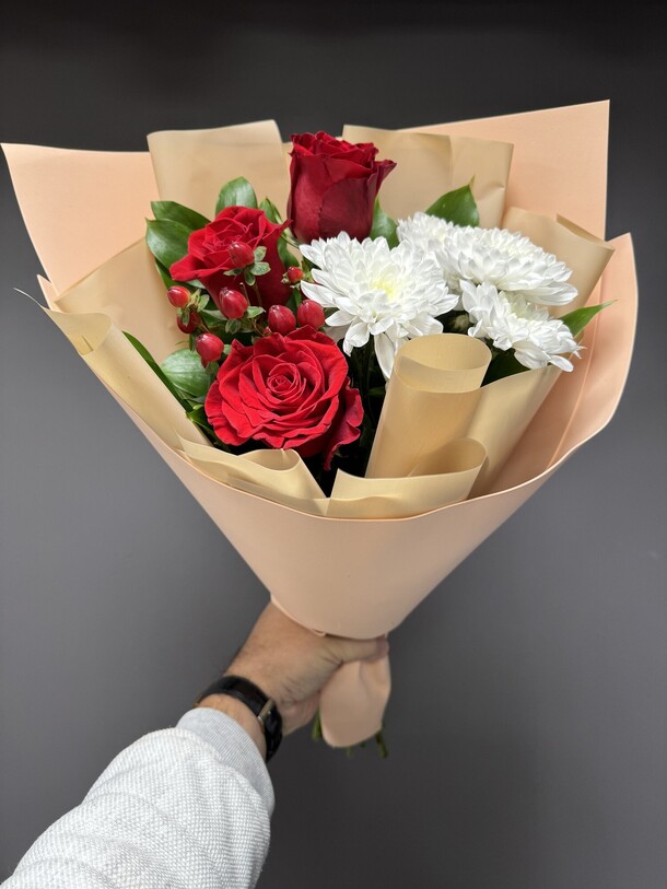 ✅букет для мамы, артикул F1231211 - 3794 рублей, доставка по городу. Flawery - доставка цветов