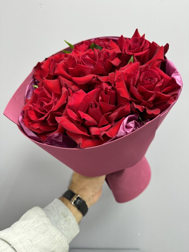 ✅букет из французских роз, артикул F1352089 - 5350 рублей, доставка по городу. Flawery - доставка цветов