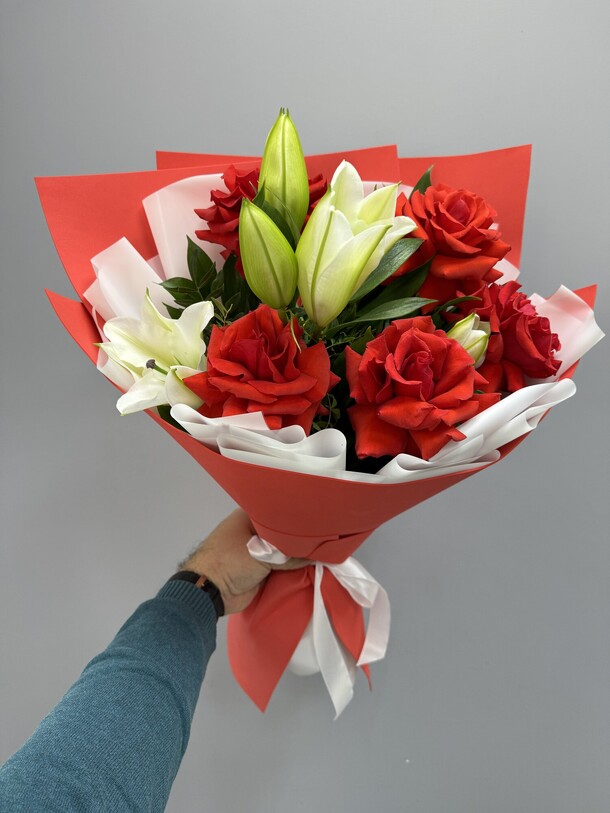 Соблазн, артикул F1401757 - 5670 рублей, доставка по городу. Flawery - доставка цветов