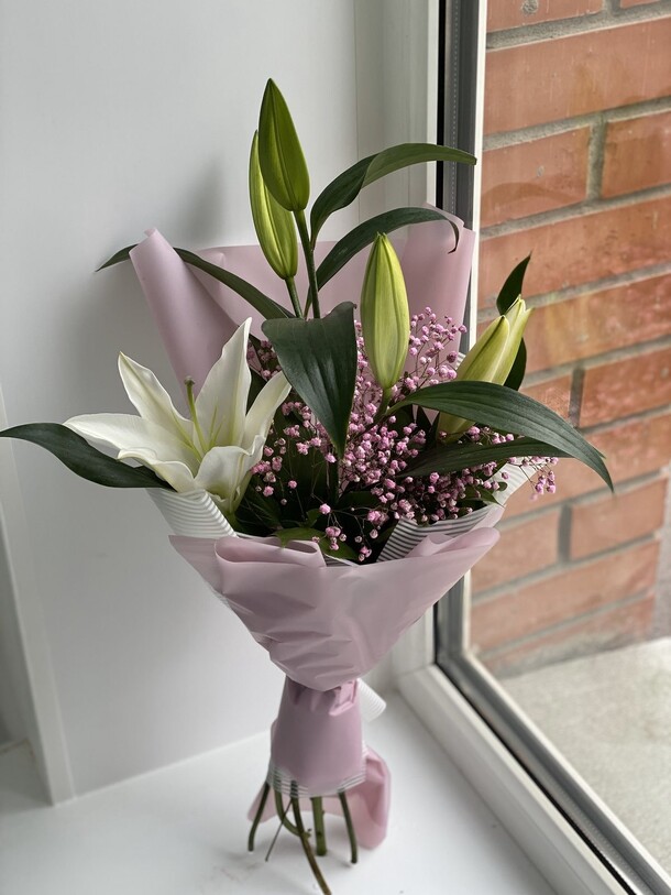 ✅ароматная лилия, артикул F64990 - 2862 рублей, доставка по городу. Flawery - доставка цветов