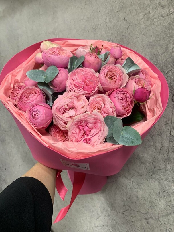 Пионовидная любовь, артикул F1451613 - 2990 рублей, доставка по городу. Flawery - доставка цветов