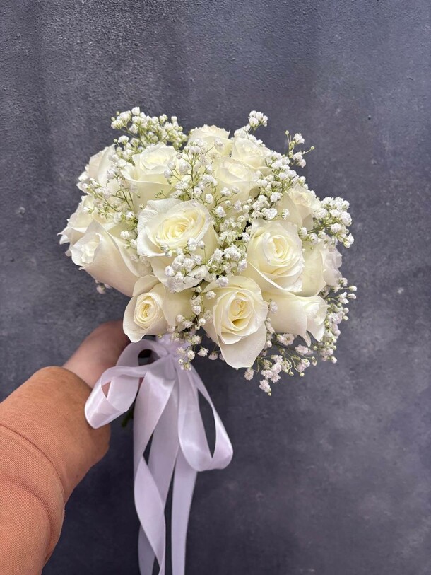 Свадебый нежное сочетание, артикул F1467087 - 3328 рублей, доставка по городу. Flawery - доставка цветов