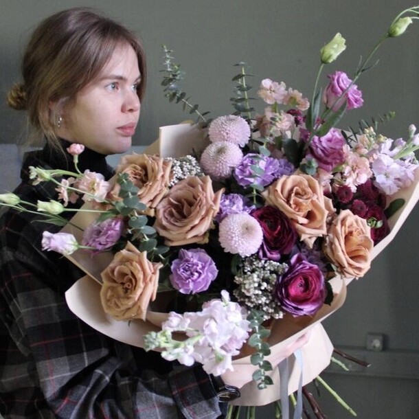 Лавандовая карамель, артикул F103098 - 23279 рублей, доставка по городу. Flawery - доставка цветов