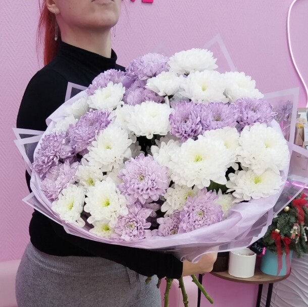 Лавандовый раф, артикул F1522522 - 4300 рублей, доставка по городу. Flawery - доставка цветов