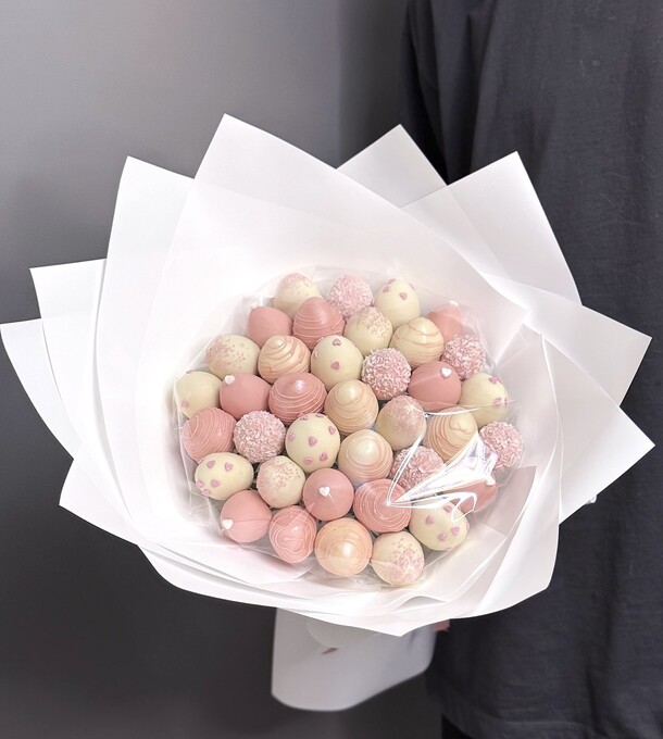 Букет из клубники в шоколаде bae, артикул F1535867 - 4000 рублей, доставка по городу. Flawery - доставка цветов