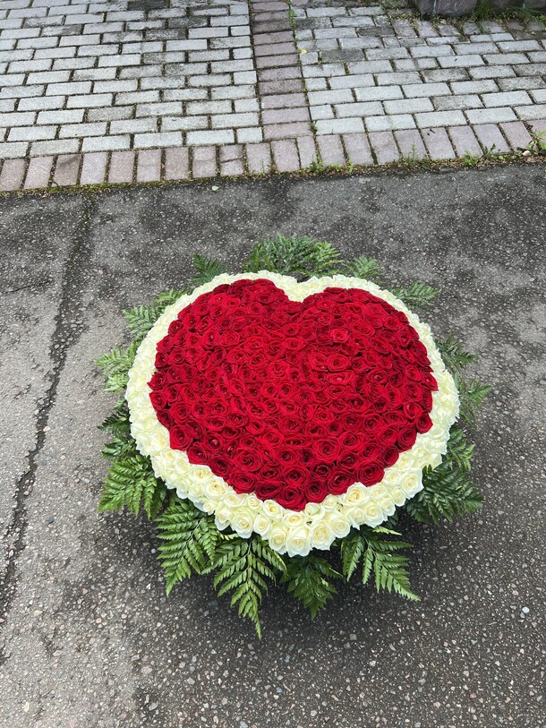 Сердце в корзине, артикул F1207514 - 75000 рублей, доставка по городу. Flawery - доставка цветов