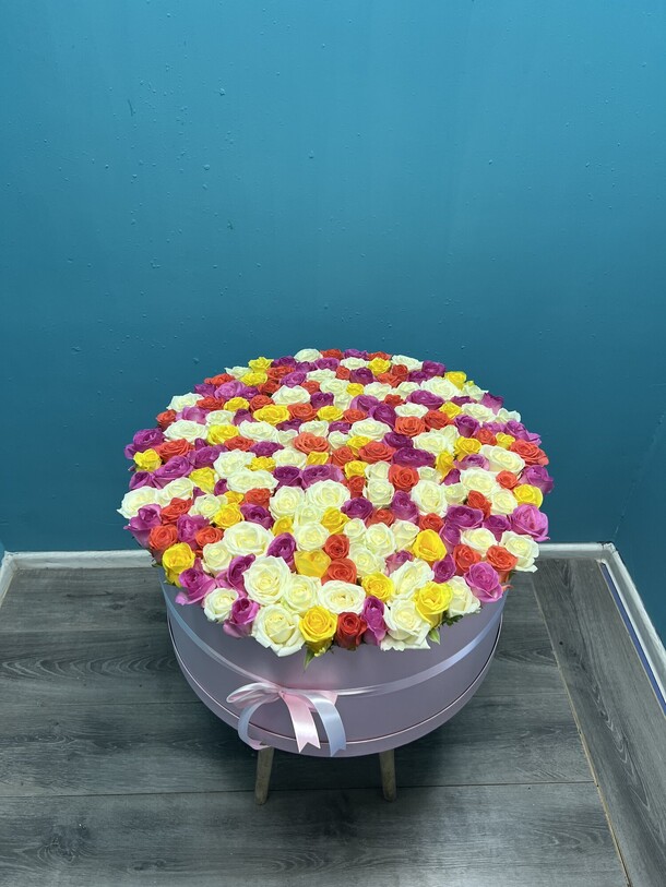 201 роза микс, артикул F1208253 - 68203 рублей, доставка по городу. Flawery - доставка цветов