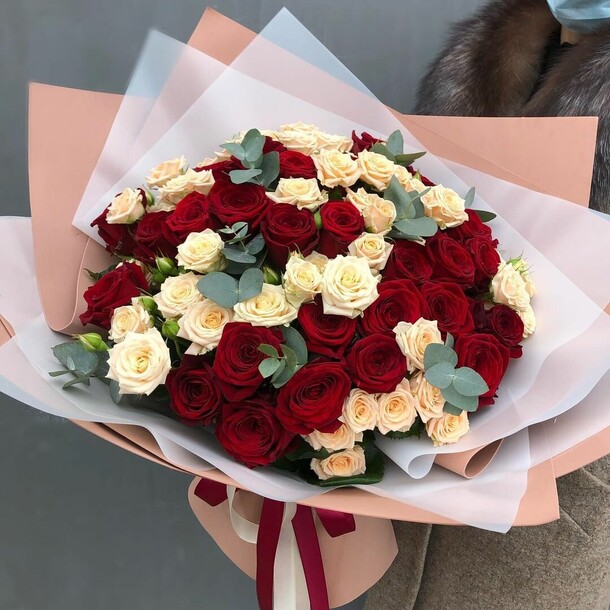 Любовь с первого взгляда💐, артикул F1143324 - 19774 рублей, доставка по городу. Flawery - доставка цветов