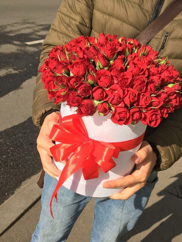 Мини коробка, артикул F1145334 - 12840 рублей, доставка по городу. Flawery - доставка цветов