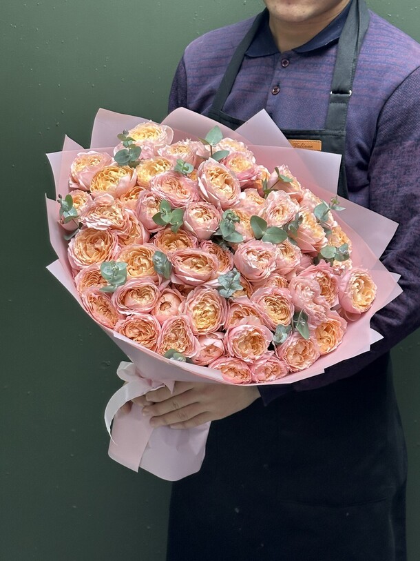 Роза джульетта, артикул F1241025 - 37610 рублей, доставка по городу. Flawery - доставка цветов