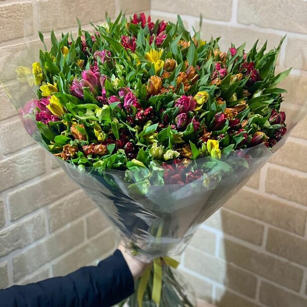 Альстромерия, артикул F1117615 - 23385 рублей, доставка по городу. Flawery - доставка цветов