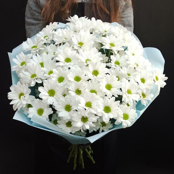 Ромашковый букет, артикул F1148023 - 5800 рублей, доставка по городу. Flawery - доставка цветов