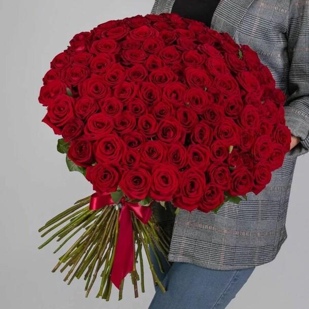 101 🌹, артикул F1147375 - 18500 рублей, доставка по городу. Flawery - доставка цветов