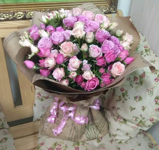 Розовое чудо, артикул F69089 - 11253 рублей, доставка по городу. Flawery - доставка цветов