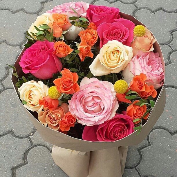 Сочный микс, артикул F73160 - 4472 рублей, доставка по городу. Flawery - доставка цветов