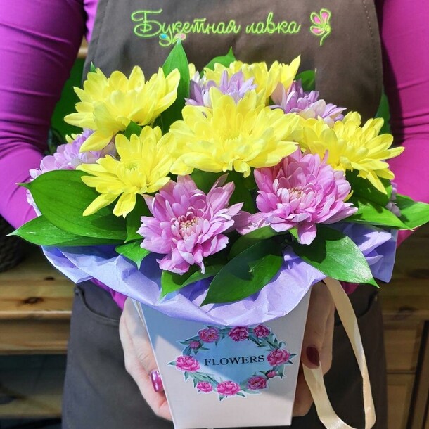 Коробочка сборная, артикул F103069 - 1990 рублей, доставка по городу. Flawery - доставка цветов