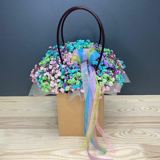 Сумочка яркая, артикул F1109339 - 2890 рублей, доставка по городу. Flawery - доставка цветов