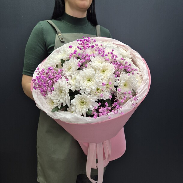 Букет " нежный ", артикул F1380669 - 3990 рублей, доставка по городу. Flawery - доставка цветов