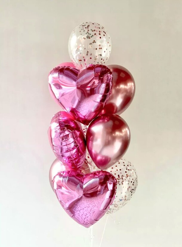 Сет шаров розовый фламинго, артикул F1329586 - 3990 рублей, доставка по городу. Flawery - доставка цветов