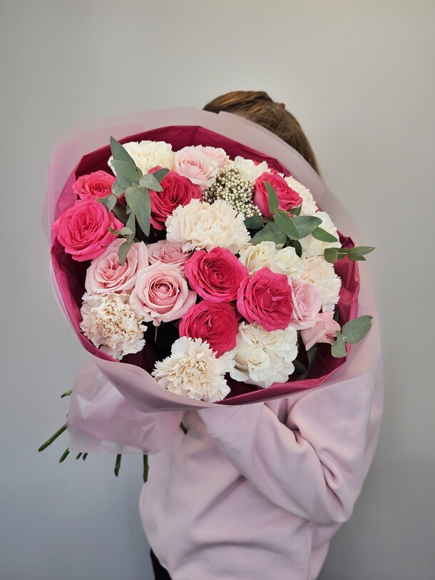 Букет нежная любовь, артикул F1535656 - 9250 рублей, доставка по городу. Flawery - доставка цветов